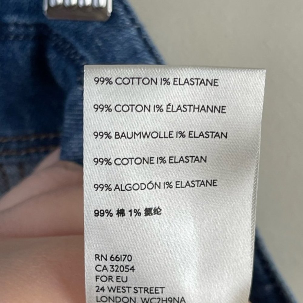 Anthropologie Patchwork Boyfriend Jeans in Medium Blue - Picture 13 of 15